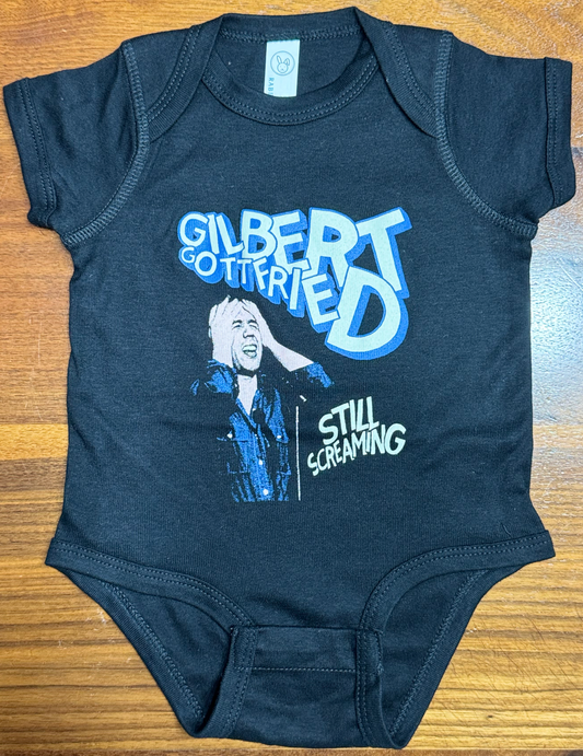 Gilbert Gottfried Still Screaming Baby Onesie
